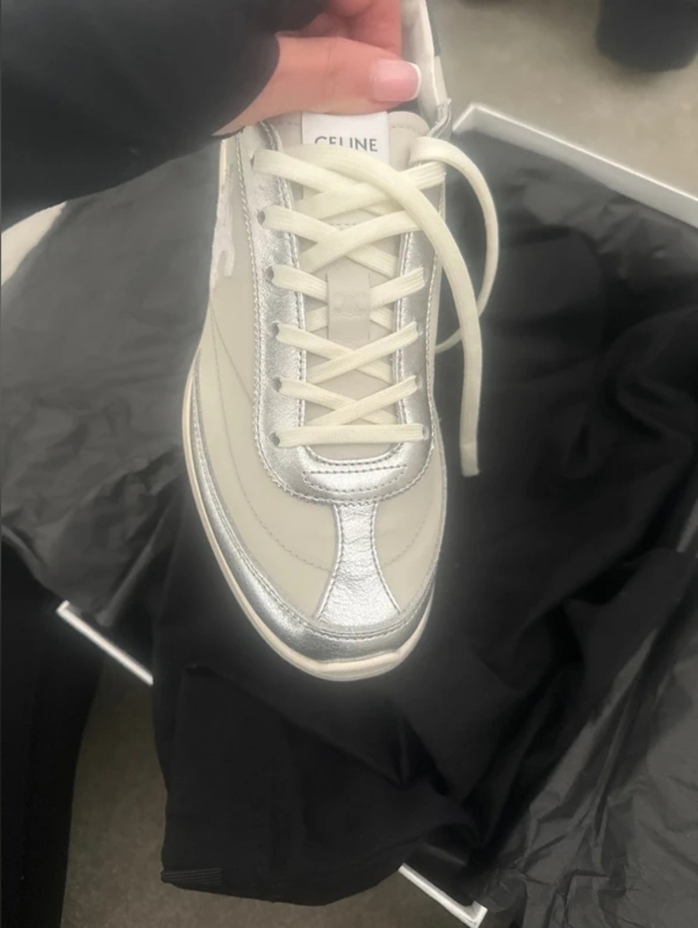 Celine Logo Sneakers - Picture 3 of 6